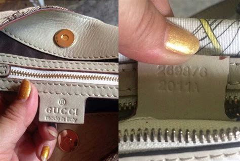 gucci hat serial number|how to tell if gucci bag is real.